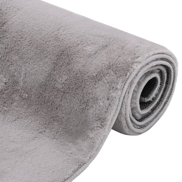 vidaXL Matta konstp&auml;ls 200x300 cm gr&aring;