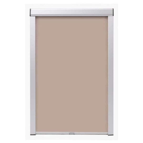 vidaXL M&ouml;rkl&auml;ggande rullgardin beige MK06