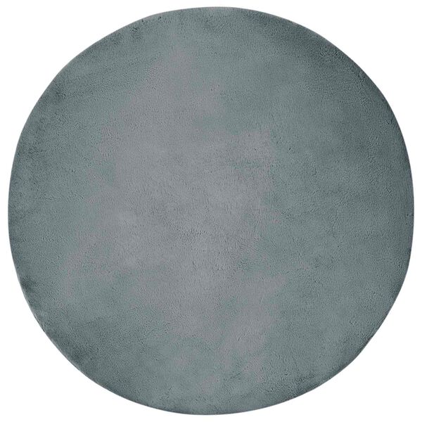 vidaXL Fusk-kaninp&auml;lsmatta Olite Antracit &Oslash; 100 cm Polyester