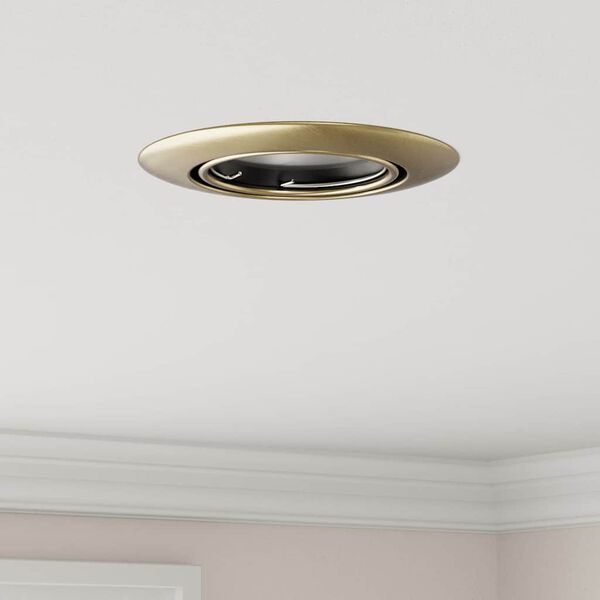 vidaXL Spotlight 6 pcs Mässing 9 x 9 x 2.5 cm Metall