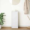 vidaXL Skänk vit 29,5x34x76 cm konstruerat trä