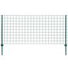 vidaXL Eurofence stål 20x1 m grön