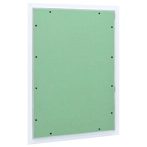 vidaXL &Aring;tkomstpanel Gr&ouml;n och Silver 55 x 75 cm Aluminium och gips