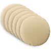 vidaXL Kudd&ouml;verdrag 6 st HEERLEN Beige &Oslash; 30 cm Polyester