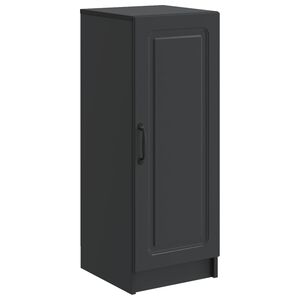 vidaXL Sideboard Svart 33 x 34,5 x 87 cm Konstruerat tr&auml;