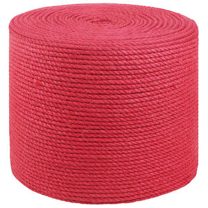 vidaXL Juterep 6 mm R&ouml;d 100% Tossa jute