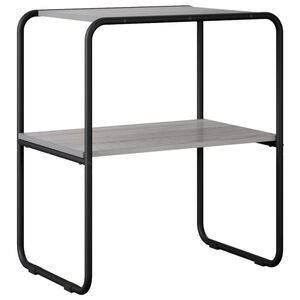 vidaXL Konsolbord Gr&aring; Sonoma 80 x 42,5 x 70 cm Konstruerat tr&auml;