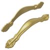 vidaXL Handtag 2 st Guld 143 x 19,2 x 20 mm Zinklegering