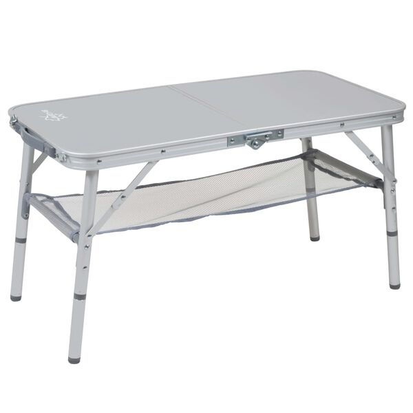 Bo-Camp Hopfällbart campingbord Premium 80x40 cm aluminium