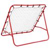vidaXL Justerbart fotbollsmål Kickback Rebounder 100 x 100 cm