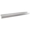 vidaXL Kant f&ouml;r gr&auml;smatta 20 st 100 x 10 x 8 cm St&aring;l Silver