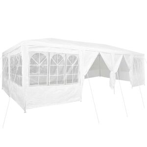 vidaXL Partyt&auml;lt 800 x 400 x 266 cm Vit polyeten