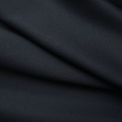 vidaXL Mörkläggningsgardiner med krokar 2 st svart 140x225 cm