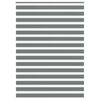 vidaXL Rullgardin zebra m&ouml;rkgr&aring; 165x200 cm tyg bredd 160,9cm polyester