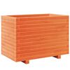 vidaXL Odlingsl&aring;da vaxbrun 70x40x49,5 cm massiv furu