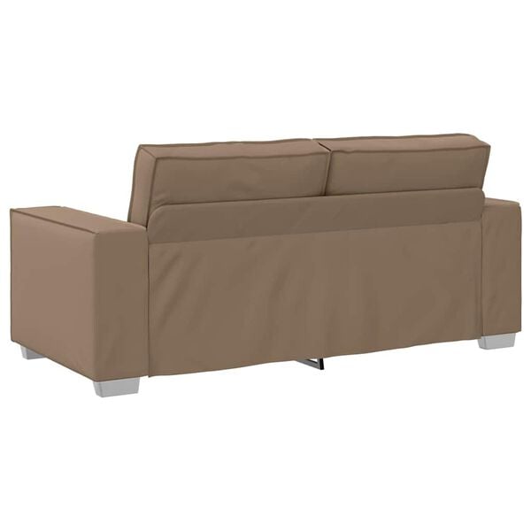 vidaXL Soffa Cappuccino 180 x 80 x 84 cm tyg