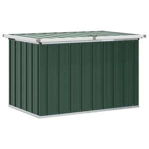 vidaXL F&ouml;rvaringsl&aring;da f&ouml;r tr&auml;dg&aring;rden gr&ouml;n 109x67x65 cm