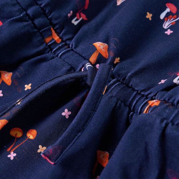 Klänning för barn marinblå 116