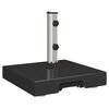 vidaXL Parasollfot Svart 41 x 41 x 37 cm Granit