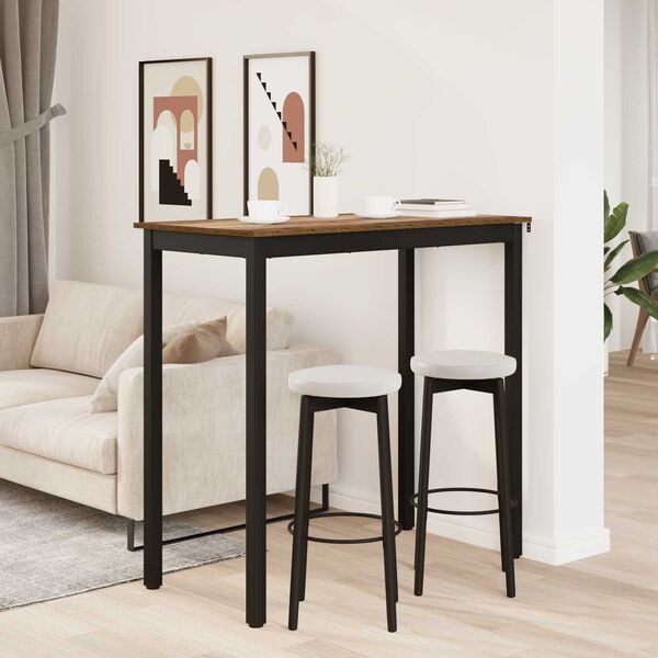 vidaXL Matbord Konstruerat tr&auml;