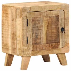 vidaXL S&auml;ngbord 40x32x46 cm massivt grovt mangotr&auml;