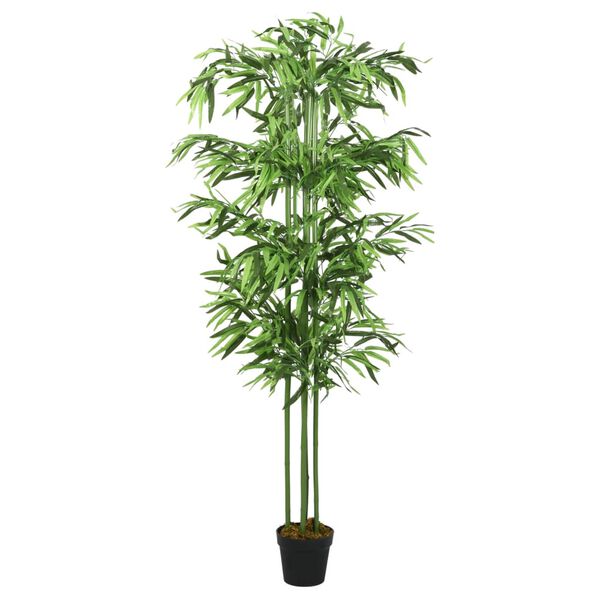 vidaXL Konstv&auml;xt bambu 864 blad 180 cm gr&ouml;n