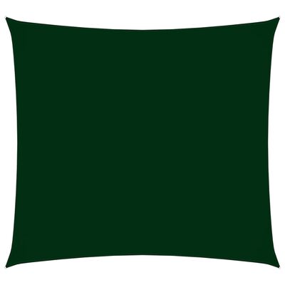 vidaXL Solsegel oxfordtyg rektangulärt 2x2,5 m mörkgrön