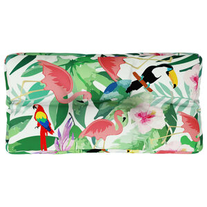 vidaXL Palldyna flerf&auml;rgad 70x40x12 cm tyg
