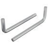 vidaXL Sexkantnyckel 2 pcs Silver 32 x 86 mm St&aring;l