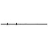 vidaXL Mini skjutd&ouml;rrsbeslag f&ouml;r sk&aring;p kolst&aring;l 152 cm