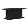 vidaXL Kaffeebord Svart Ek 102 x 55,5 x 40 cm Konstruerat tr&auml;