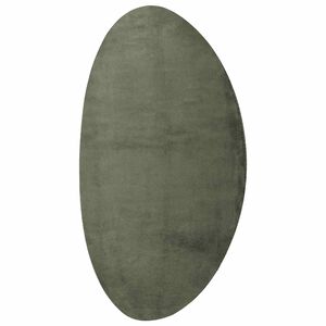 vidaXL Omr&aring;desmattor HUARTE Skoggr&ouml;n 80 x 150 cm Polyester