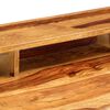vidaXL Skrivbord 115x50x85 cm massivt sheshamträ