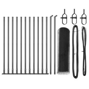 vidaXL St&auml;ngselstolpe Gr&aring;