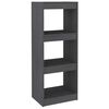 vidaXL Bokhylla/Rumsavdelare 40x30x103,5 cm massiv furu