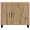 vidaXL Sideboard Artisan Ek 90 x 34 x 80 cm Konstruerat tr&auml;