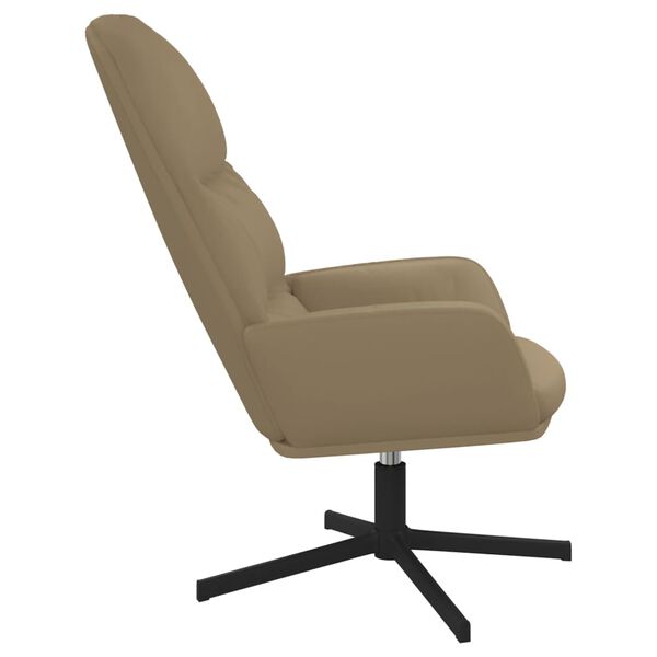 vidaXL Reclinerf&aring;t&ouml;lj cappuccino konstl&auml;der