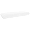 vidaXL Sovkudde 90 x 40 x 13 cm Medium Gelminneskumm Vit