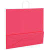 vidaXL Pappersp&aring;sar 50 st med handtag rosa 54x15x49 cm