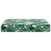 vidaXL Utomhus Soffa Kudde Bladm&ouml;nster 60 x 60 x 8 cm Polyester
