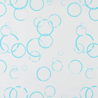 vidaXL Rullgardin för dusch 140x240 cm bubbla