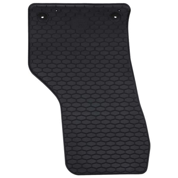 vidaXL Bilmatta 4 pcs Svart VW f&ouml;r PASSAT B8 TPE