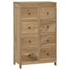 vidaXL Byr&aring; 55x30x90 cm massiv teak