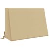 vidaXL Ryggkudde SOEST 100% Polyester Beige 60 x 20 x 40 cm