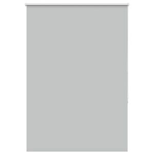 vidaXL Rullgardin m&ouml;rkl&auml;ggning ljusgr&aring; 110x130 cm tygbredd 105,7 cm