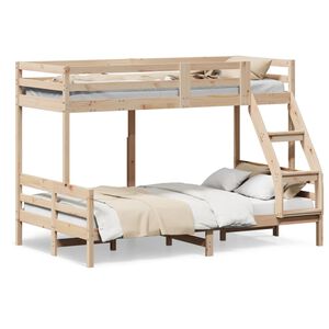 vidaXL V&aring;ningss&auml;ng 80x200/120x200 cm massiv furu