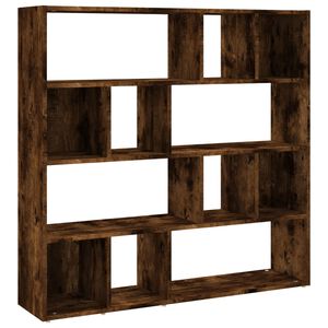 vidaXL Boksk&aring;p/rumsavdelare r&ouml;kf&auml;rgad ek 105x24x102 cm