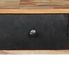 vidaXL Konsolbord massivt återvunnet teakträ 120x30x76 cm