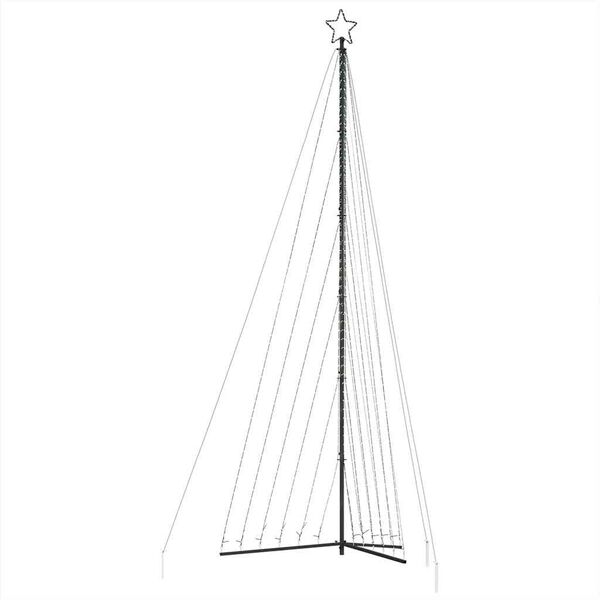 vidaXL LED julgran 789 LEDs bl&aring; 476 cm