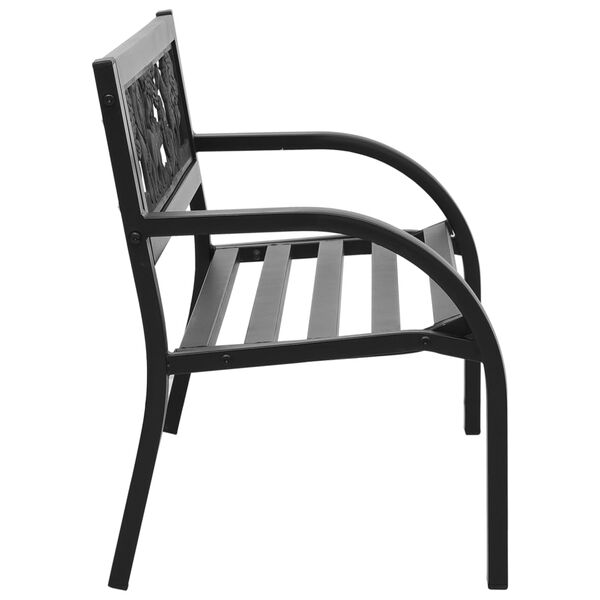 vidaXL Barnbänk 86 cm stål